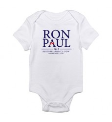 Ron Paul Official Logo Onsie Bodysuit