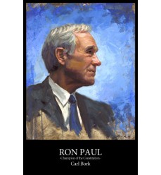 Ron Paul Painting Print  24X36